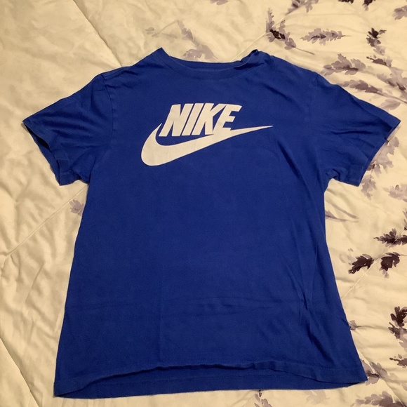 Blue Nike Logo Shirt